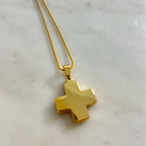 CHUNKY CROSS NECKLACE 💧
