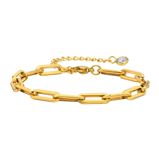 PAPER CLIP CHAIN BRACELET π§