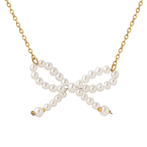 BOW NECKLACE đ§