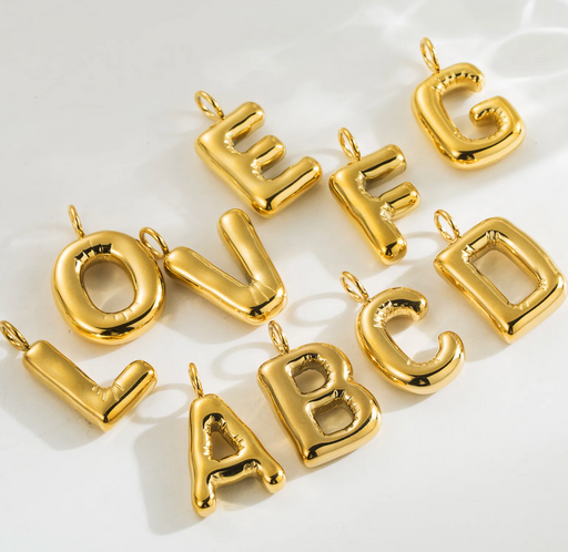 GOLD BALLOON LETTERS π§