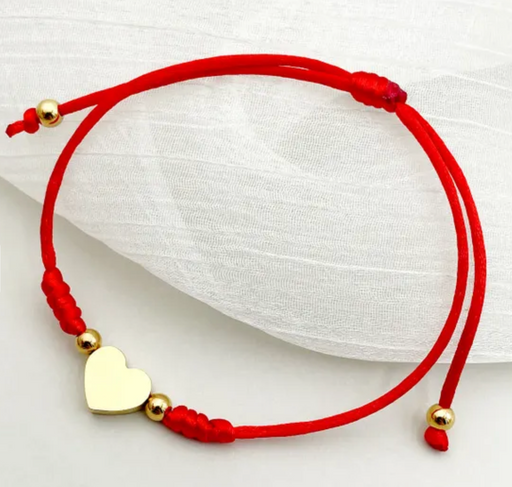 HILO ROJO CORAZON BRACELET 💧