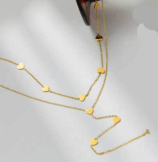 DIDI HEART LAYER NECKLACE 💧