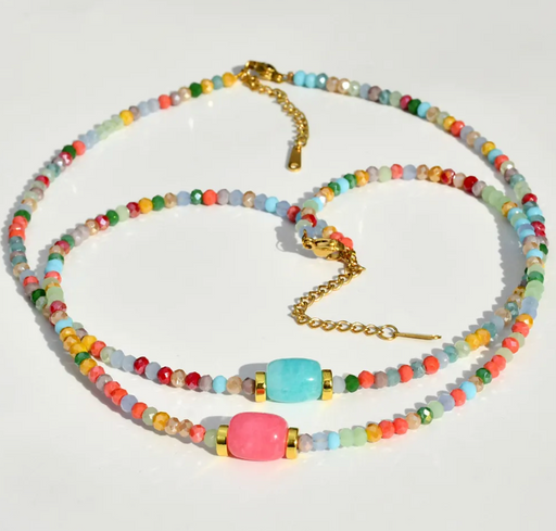 CANDY CRYSTAL NECKLACE π§