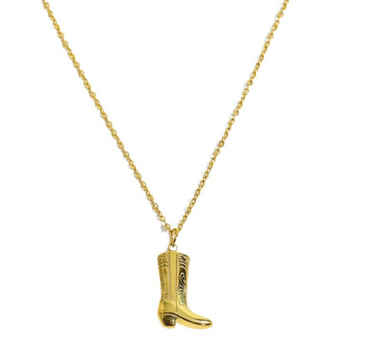 COWBOY BOOT NECKLACE π§