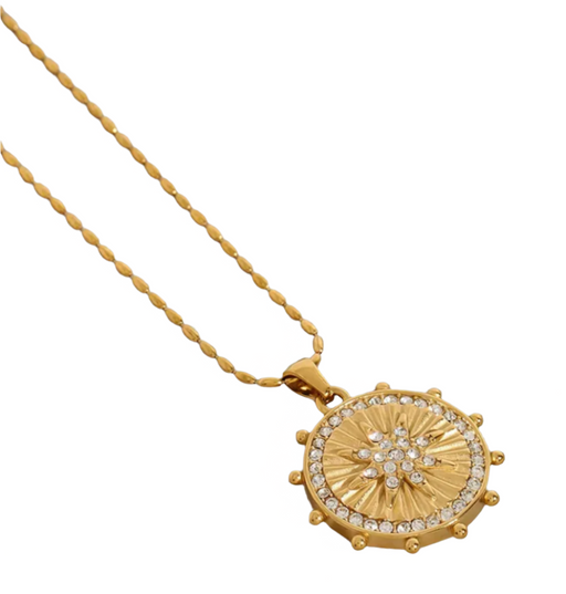 STARBURST DIAL NECKLACE π§