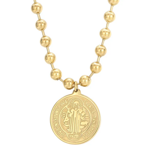 SAN BENITO MEDALION NECKLACE 💧