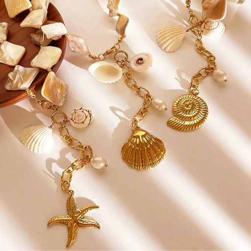 DAMINI SHELLS NECKLACEπ§