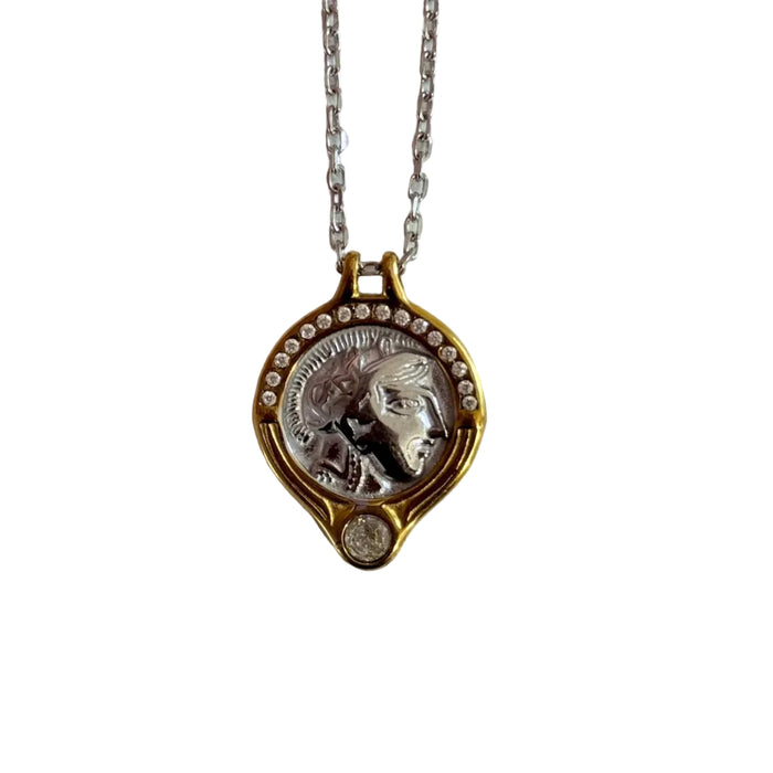 ATHENA BEDAZZLED NECKLACE 💧