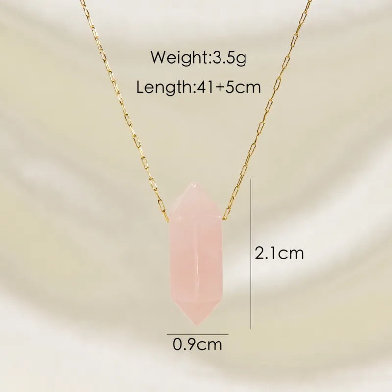 NATURAL CRYSTALS NECKLACE 💧