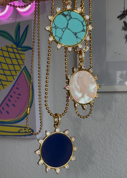 STARBURST DIAL NECKLACE 💧