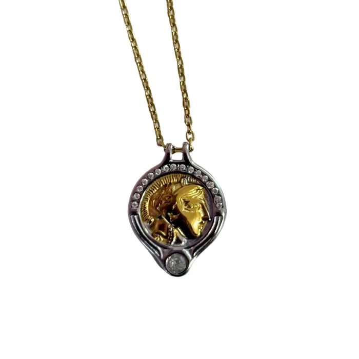 ATHENA BEDAZZLED NECKLACE 💧
