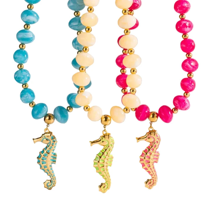 SEAHORSE CANDY NECKLACE 💧