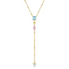 COTTON CANDY LARIAT NECKLACE 💧