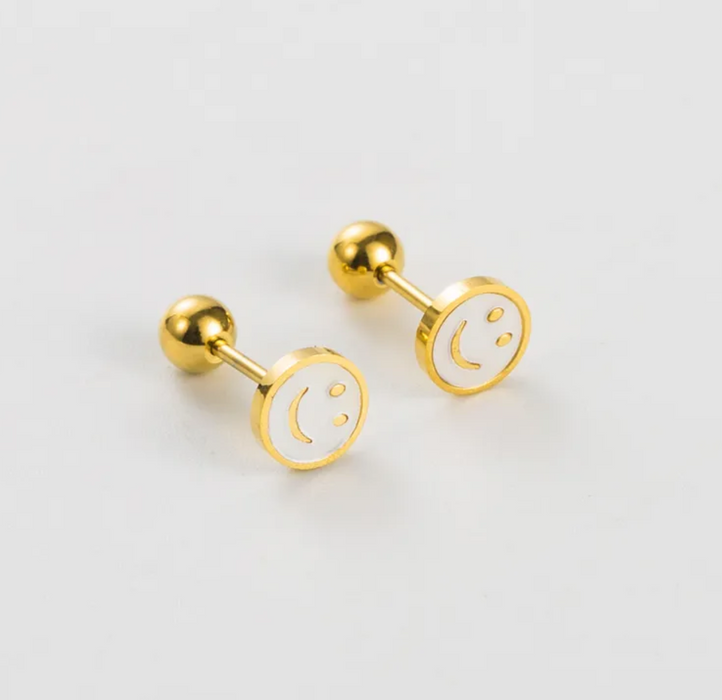 JOLIE SMILEY STUDS