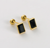 JOLIE BLACK STUDS