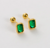 JOLIE RECTANGLE STUDS