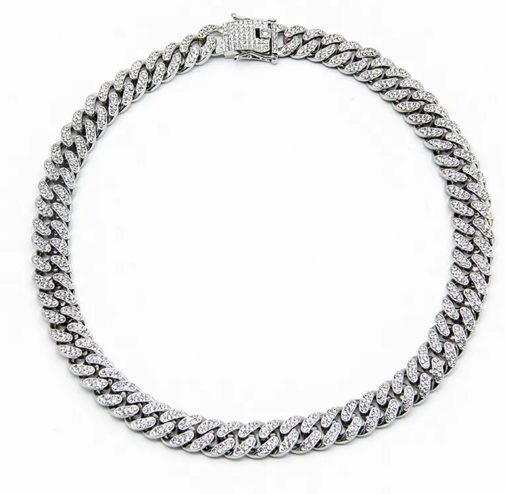 MIAMI SILVER NECKLACE