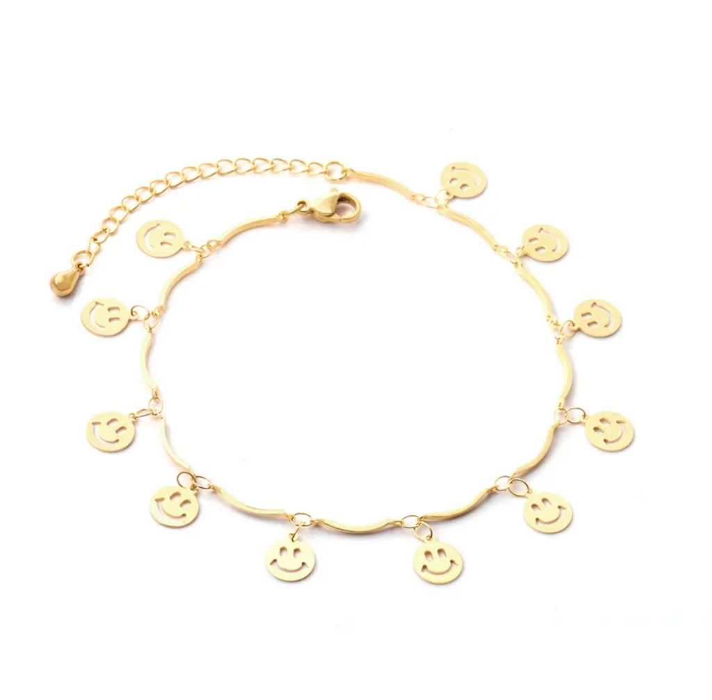 SMILEY ANKLET