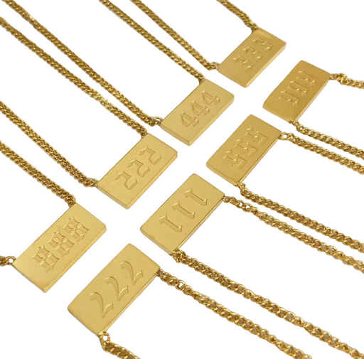 ANGEL NUMBERS NECKLACE 💧