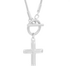 CROSS CARABINER NECKLACE