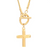 CROSS CARABINER NECKLACE