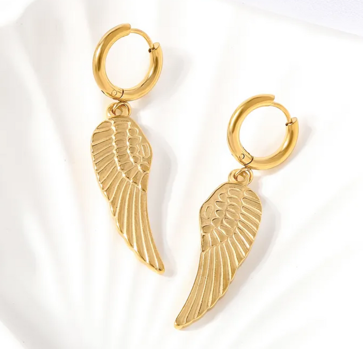 ANGEL WING EARRINGS 💧