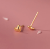 .925 MINI HEART STUDS