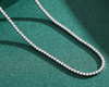 .925 DAINTY TENNIS CHOKER