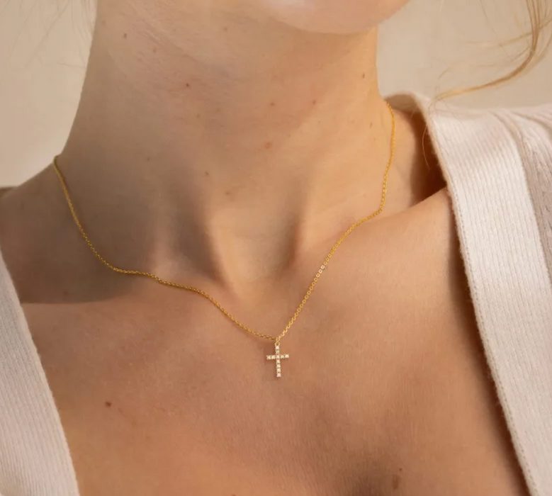 CROSS DAINTY NECKLACE