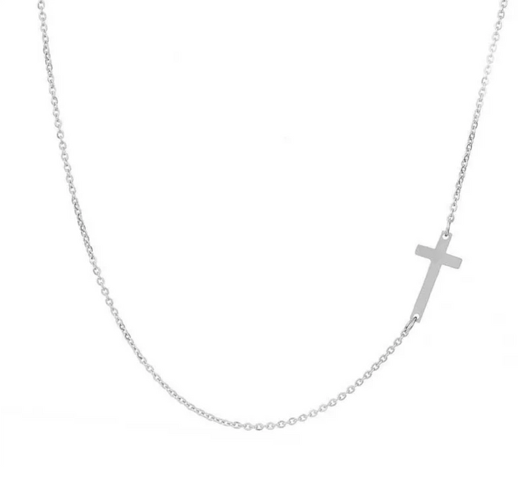 CROSS CHOKER NECKLACE