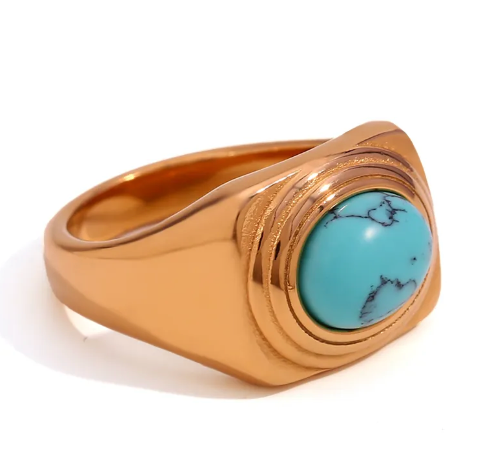 Turquoise Ring | Round – John Ross Jewellers