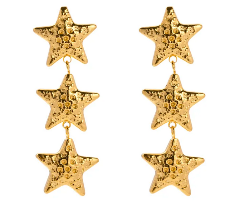 STAR LADDER EARRINGS 💧