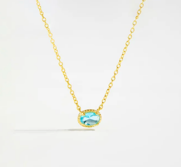 .925 AQUAMARINE CHAIN