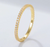 .925 GOLD DIAMOND BAND