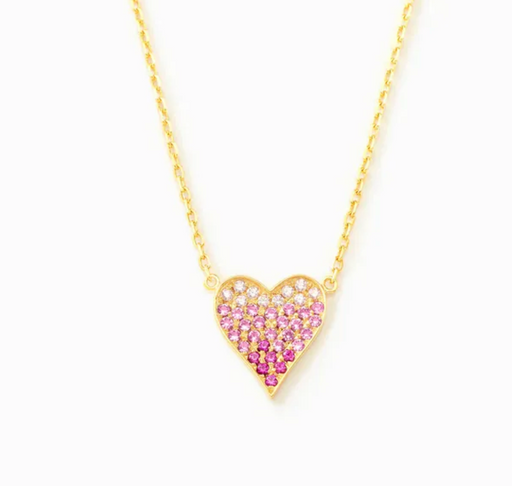 .925 PINK DIAMOND HEART