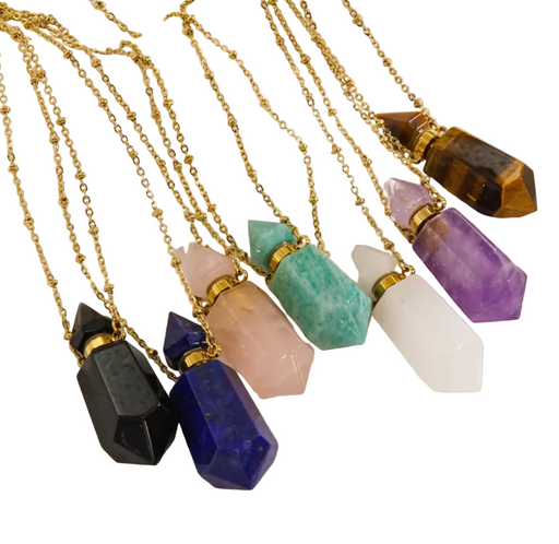 CRYSTAL BOTTLE NECKLACE 💧