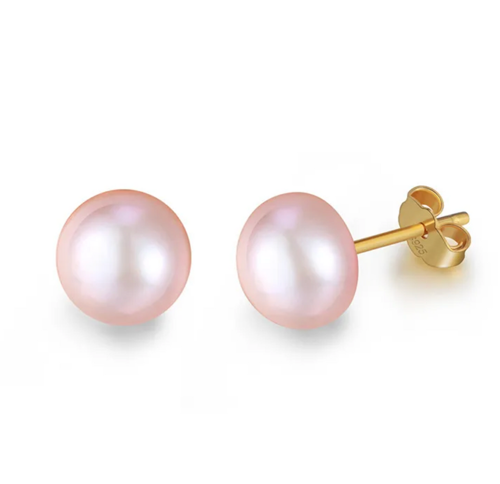 .925 PEARL STUDS