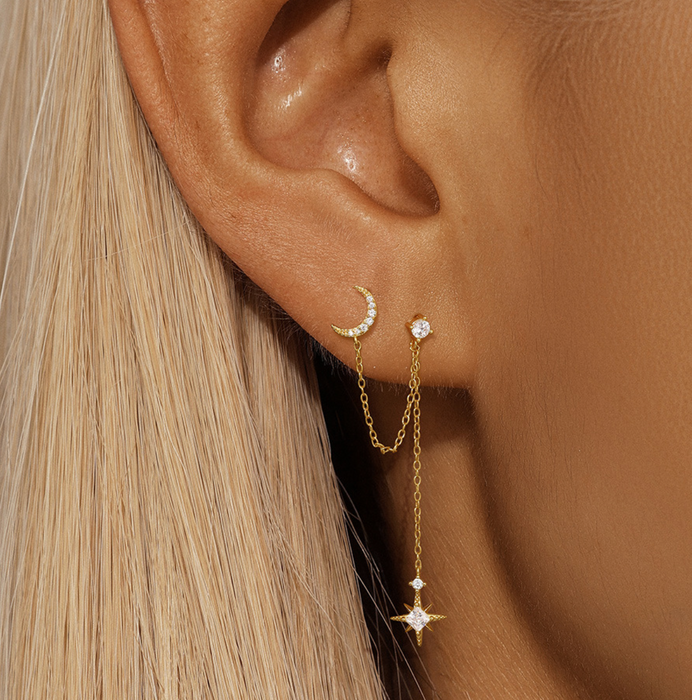 .925 MOON STAR STUD