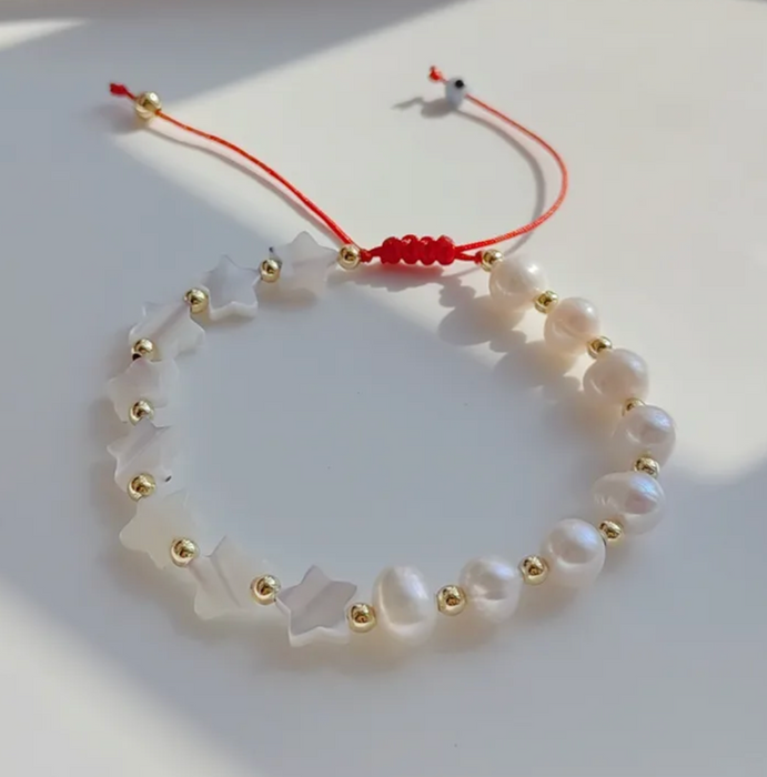 STAR PEARL BRACELET