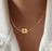 CROSS SQUARE NECKLACE 💧