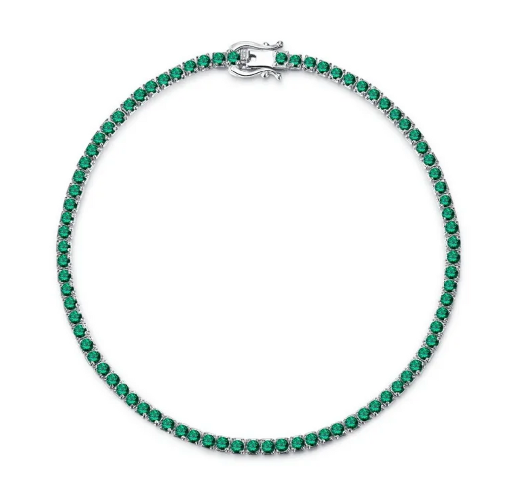 .925 TENNIS EMERALD