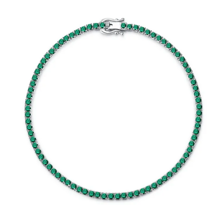.925 TENNIS EMERALD