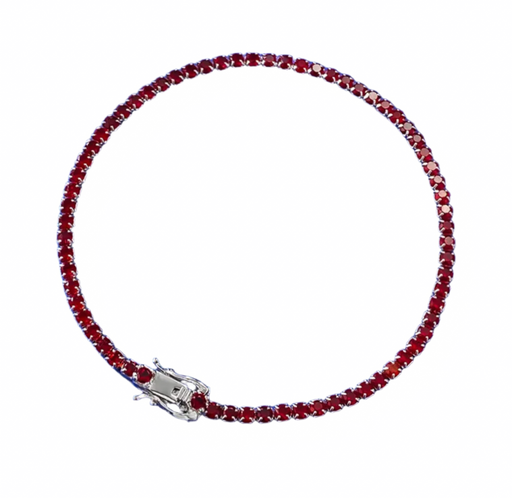 .925 TENNIS RUBI RED