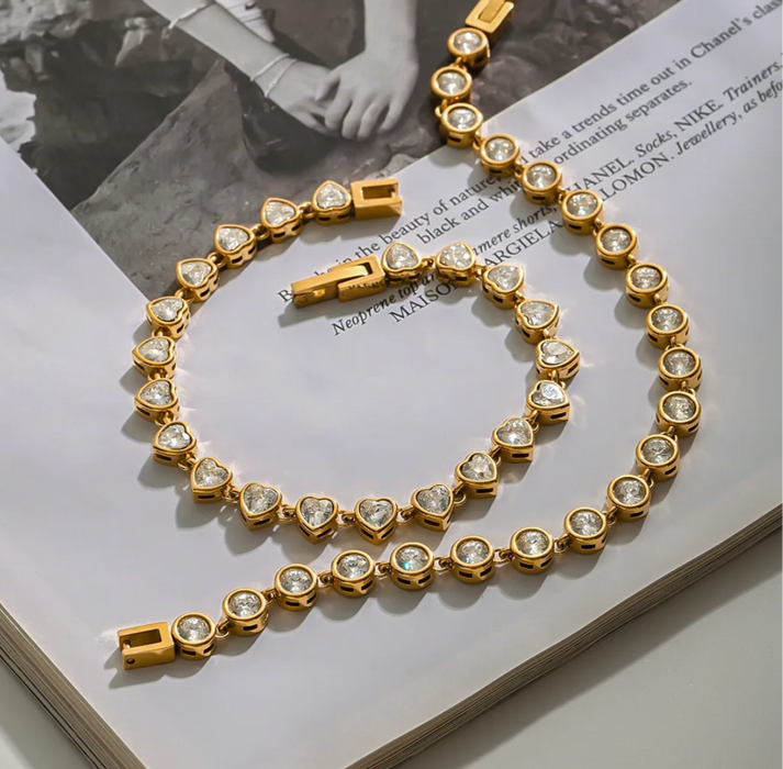 ROUND TENNIS BRACELET💧