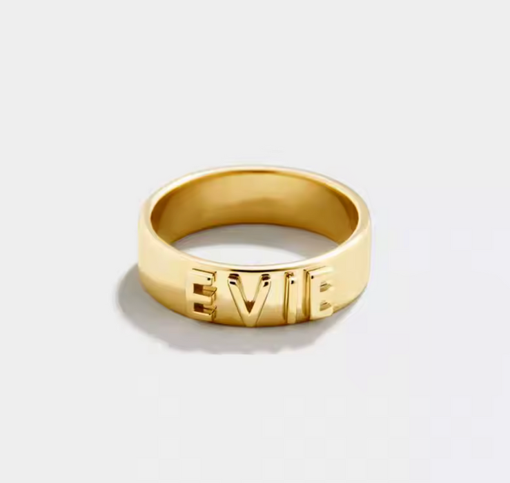 CUSTOM NAME RING 💧