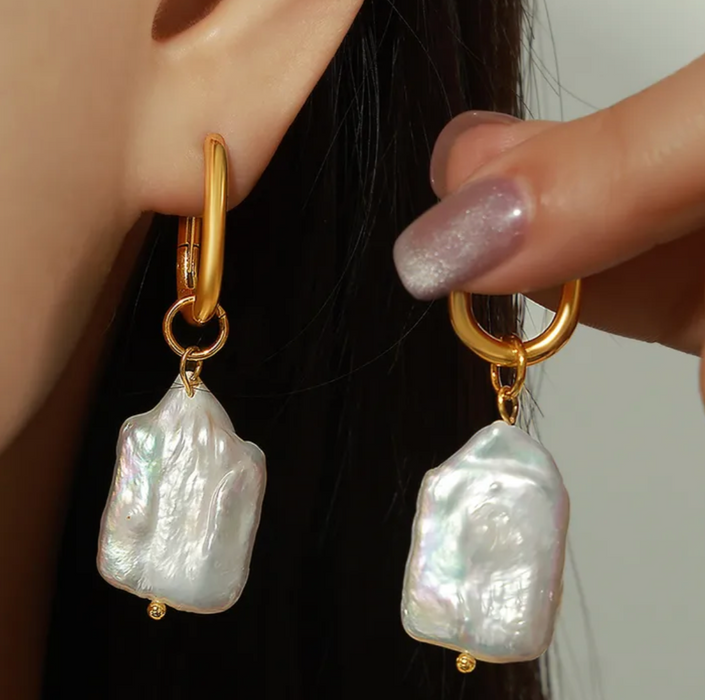 ZARA PEARL EARRINGS 💧