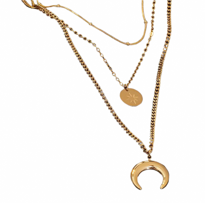 DAMIA LAYER NECKLACE 💧