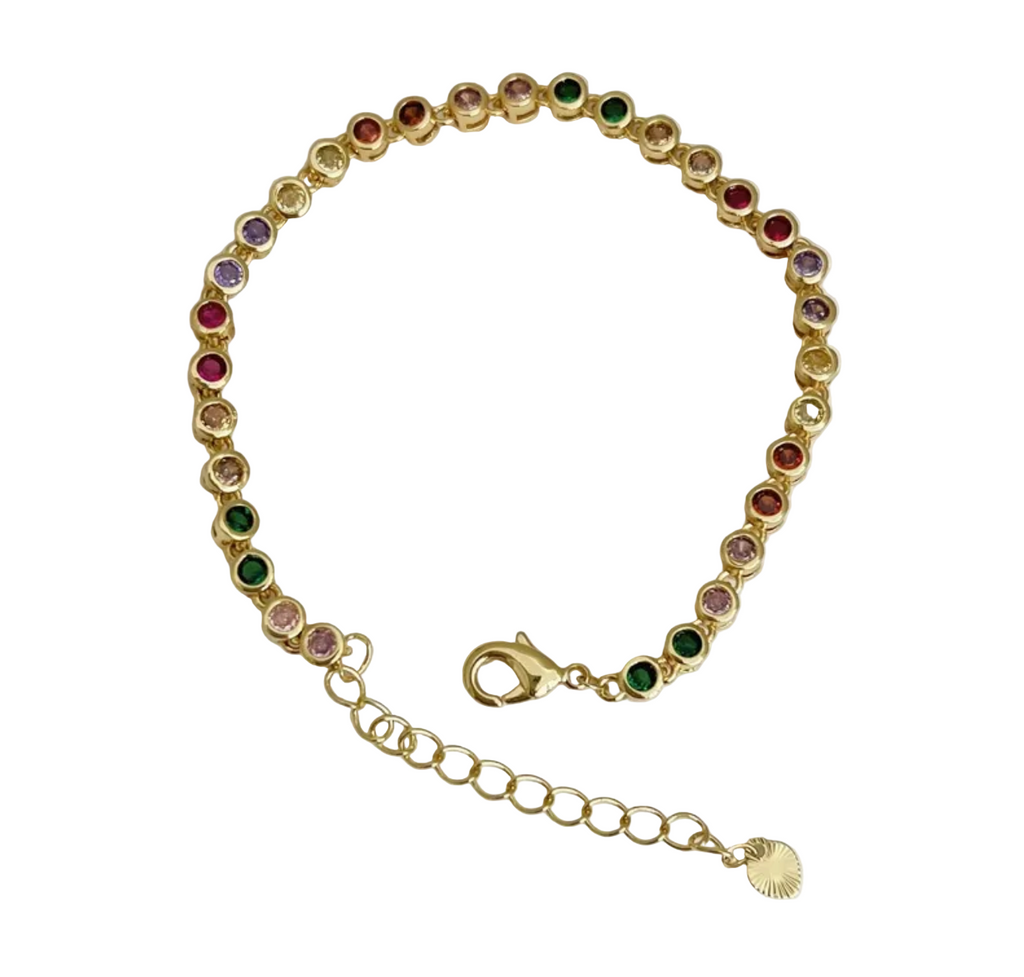 RAINBOW TENNIS BRACELET