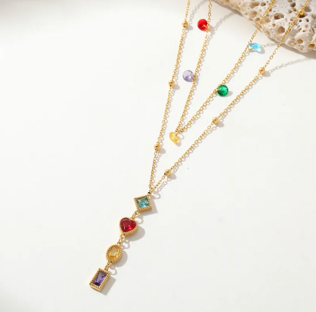 KATERINI LARIAT NECKLACE 💧