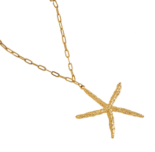 PAPERCLIP STARFISH NECKLACE 💧